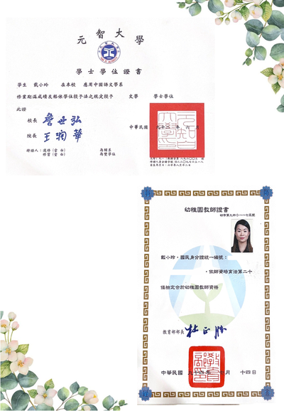 最高學歷:元智大學應用中國語文學系
